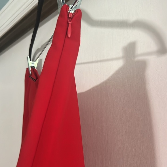 Red Lauren by Ralph Lauren pleated mini skirt with side zipper - Picture 3 of 3